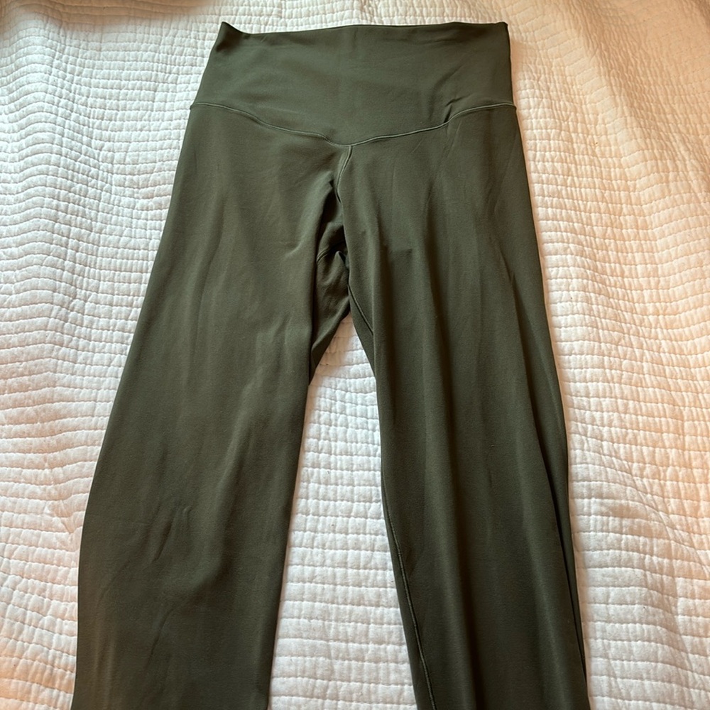 Aerie offline army green leggings